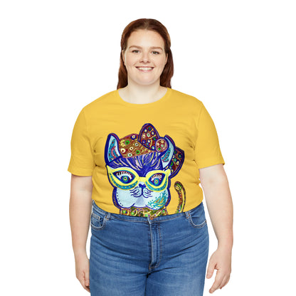 Cat - Unisex Jersey Short Sleeve Tee