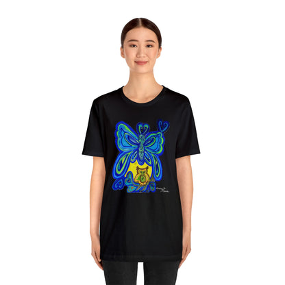 butterfly - Unisex Jersey Short Sleeve Tee