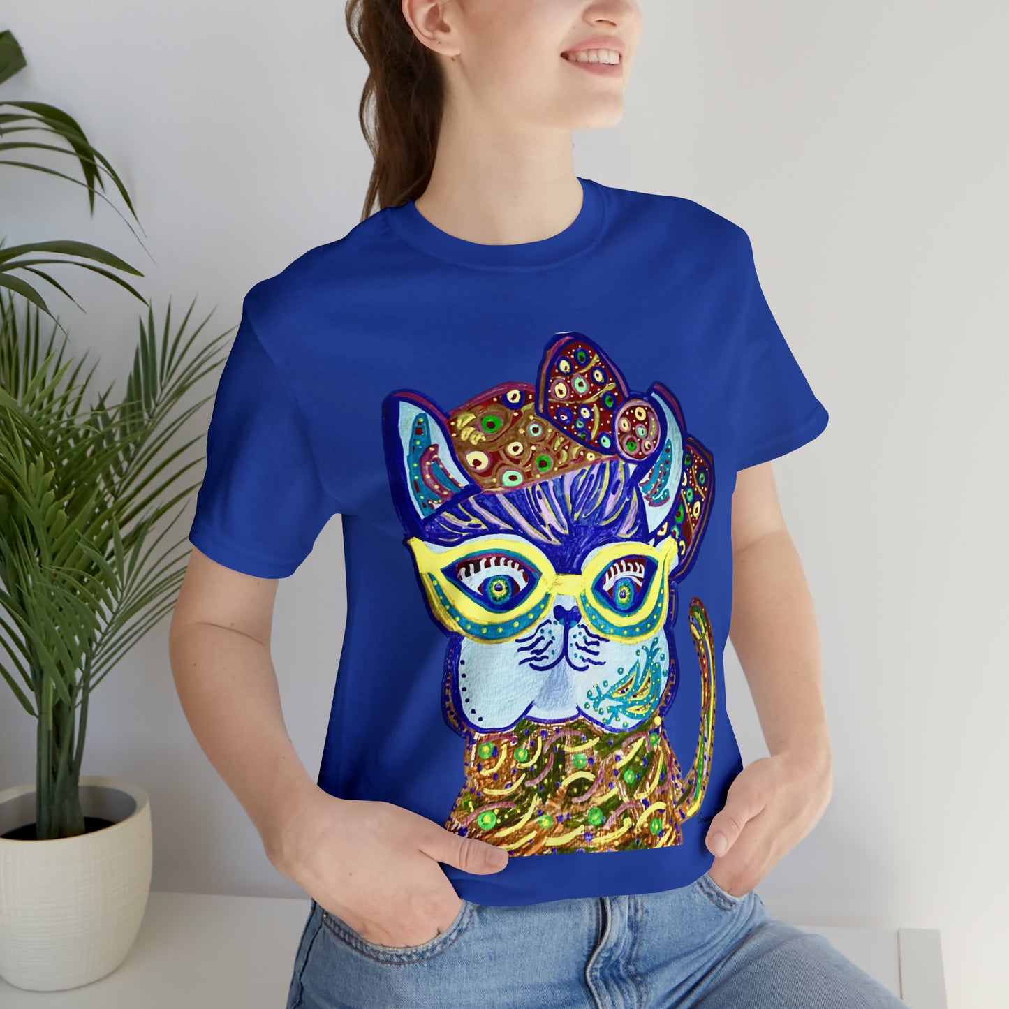 Cat - Unisex Jersey Short Sleeve Tee