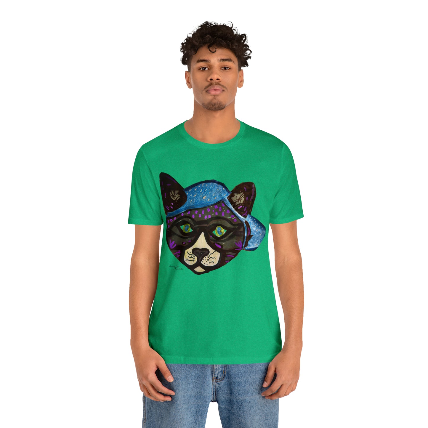 Cat - Unisex Jersey Short Sleeve Tee