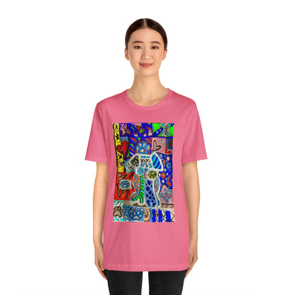 Abstract - Unisex Jersey Short Sleeve Tee