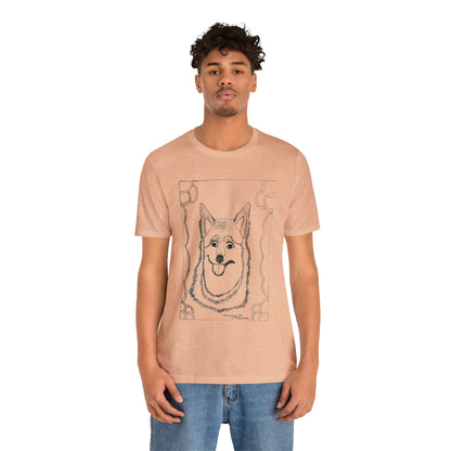 Dog - Unisex Jersey Short Sleeve Tee