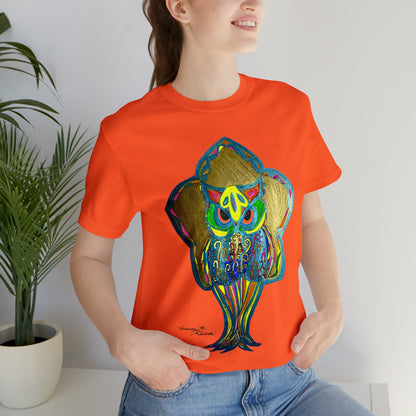 Owl - Unisex Jersey Short Sleeve Tee