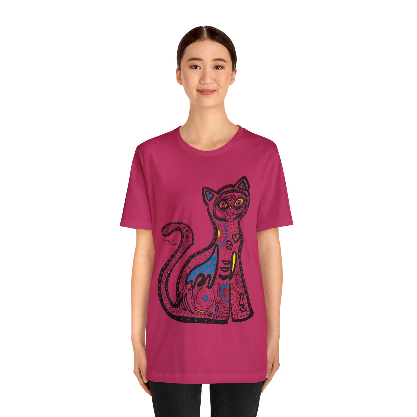 Cat - Unisex Jersey Short Sleeve Tee