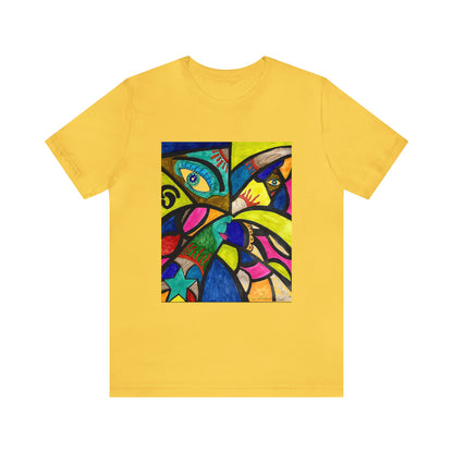 Abstract - Unisex Jersey Short Sleeve Tee