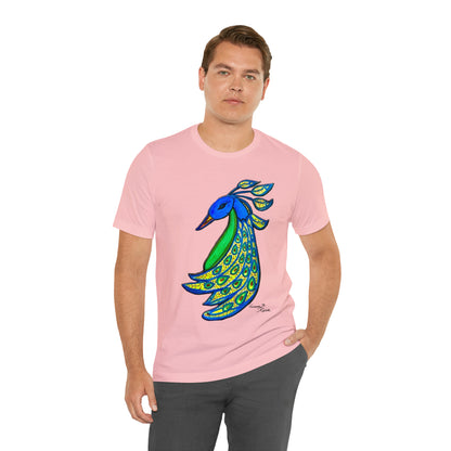 Peacock - Unisex Jersey Short Sleeve Tee