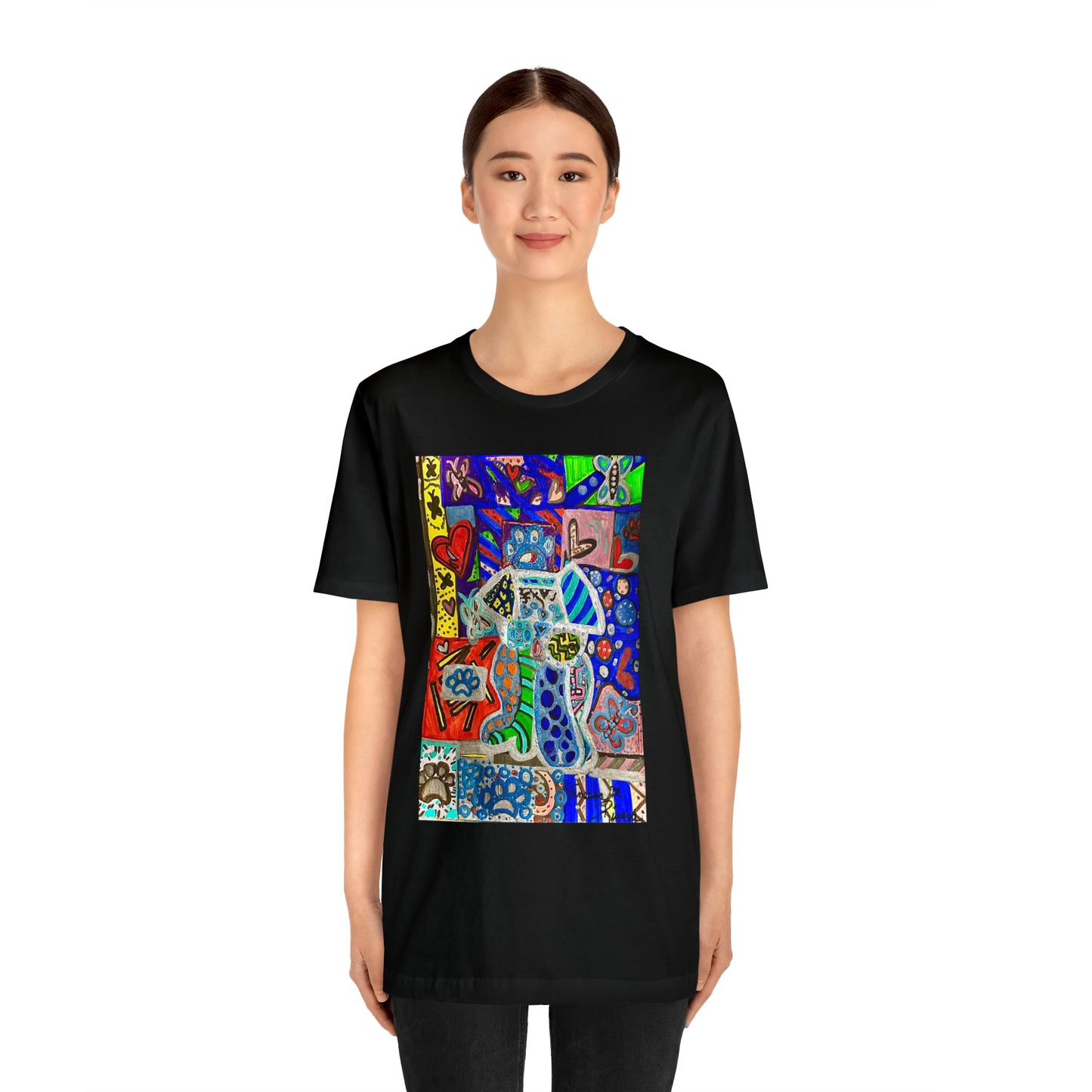 Abstract - Unisex Jersey Short Sleeve Tee