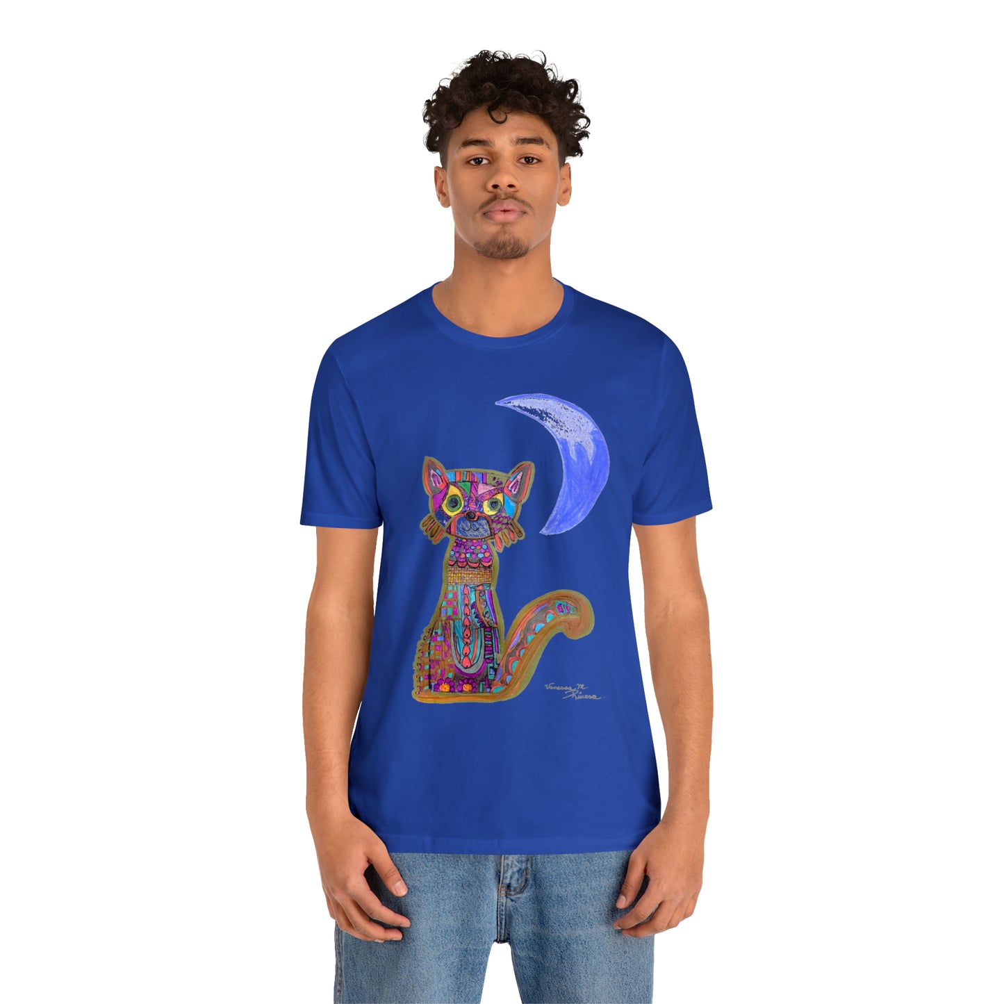 Cat - Unisex Jersey Short Sleeve Tee