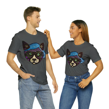 Cat - Unisex Jersey Short Sleeve Tee