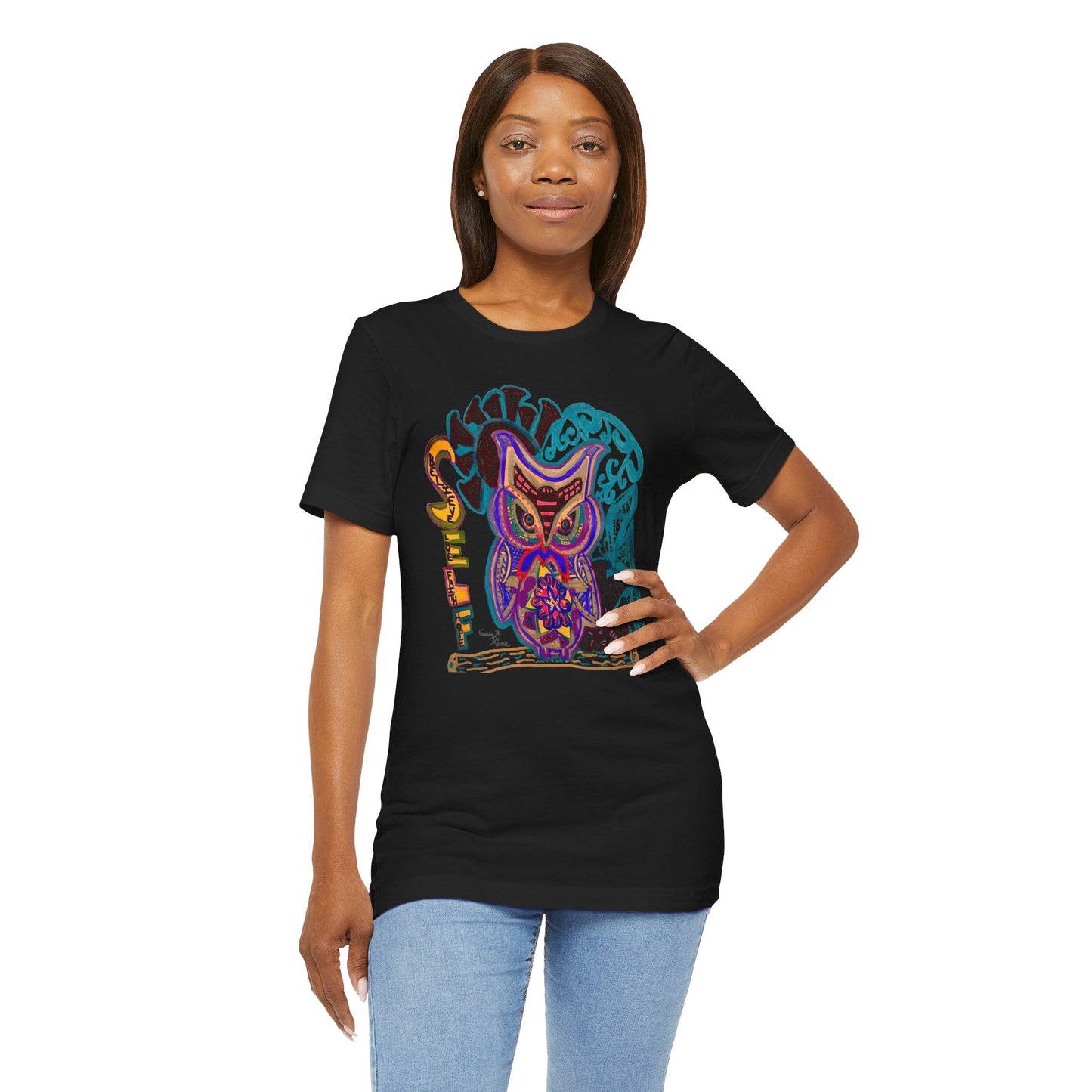 Owl - Unisex Jersey Short Sleeve Tee