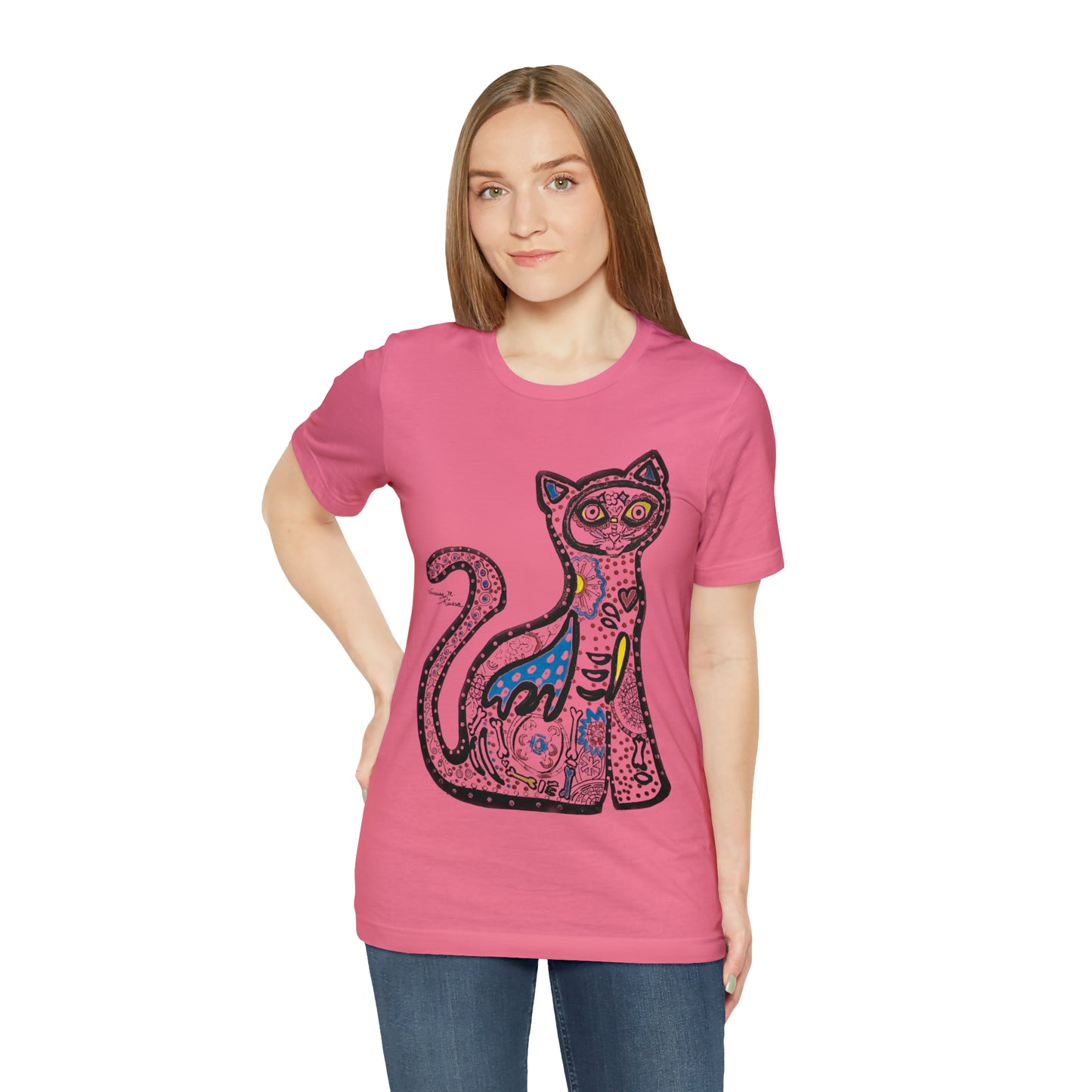 Cat - Unisex Jersey Short Sleeve Tee