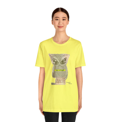 Owl - Unisex Jersey Short Sleeve Tee