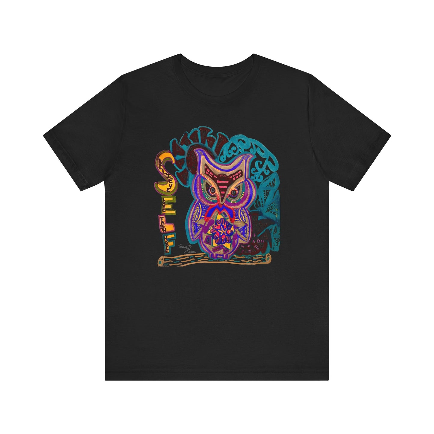 Owl - Unisex Jersey Short Sleeve Tee