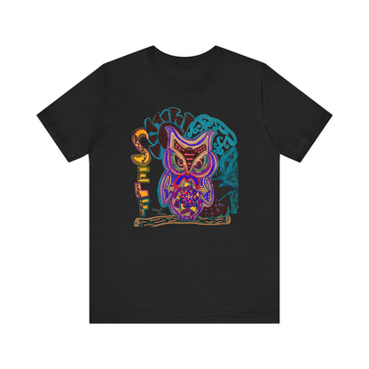 Owl - Unisex Jersey Short Sleeve Tee