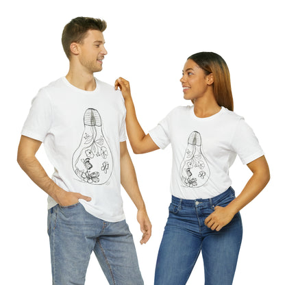 Light Bulb - Unisex Jersey Short Sleeve Tee