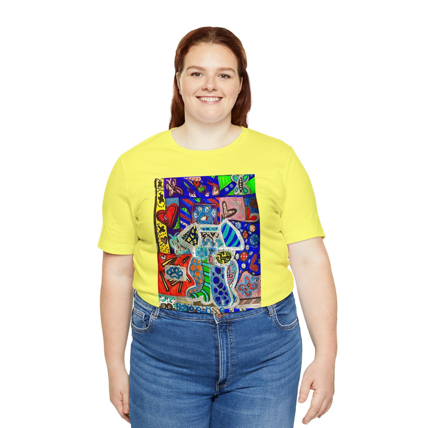 Abstract - Unisex Jersey Short Sleeve Tee