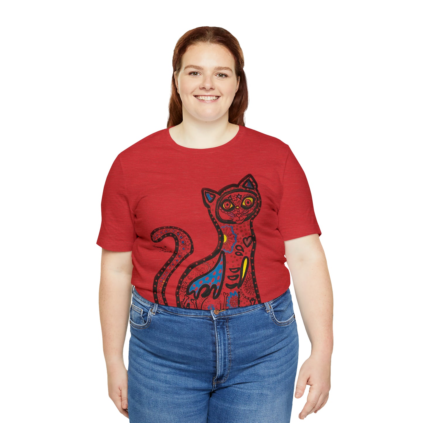 Cat - Unisex Jersey Short Sleeve Tee