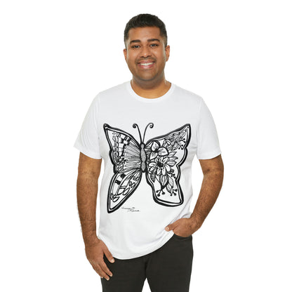 Butterfly - Unisex Jersey Short Sleeve Tee