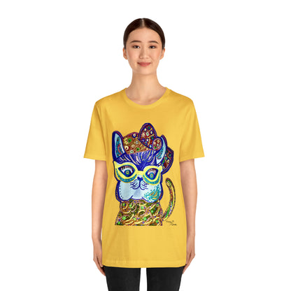 Cat - Unisex Jersey Short Sleeve Tee