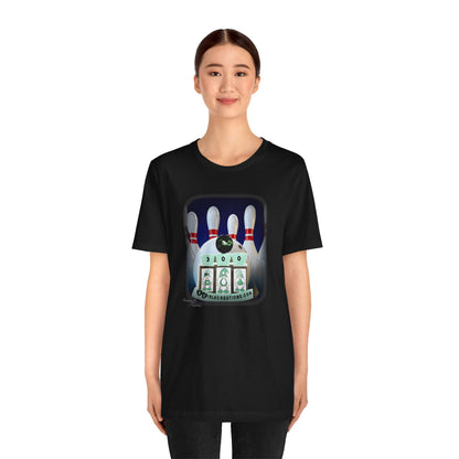 bowling - Unisex Jersey Short Sleeve Tee