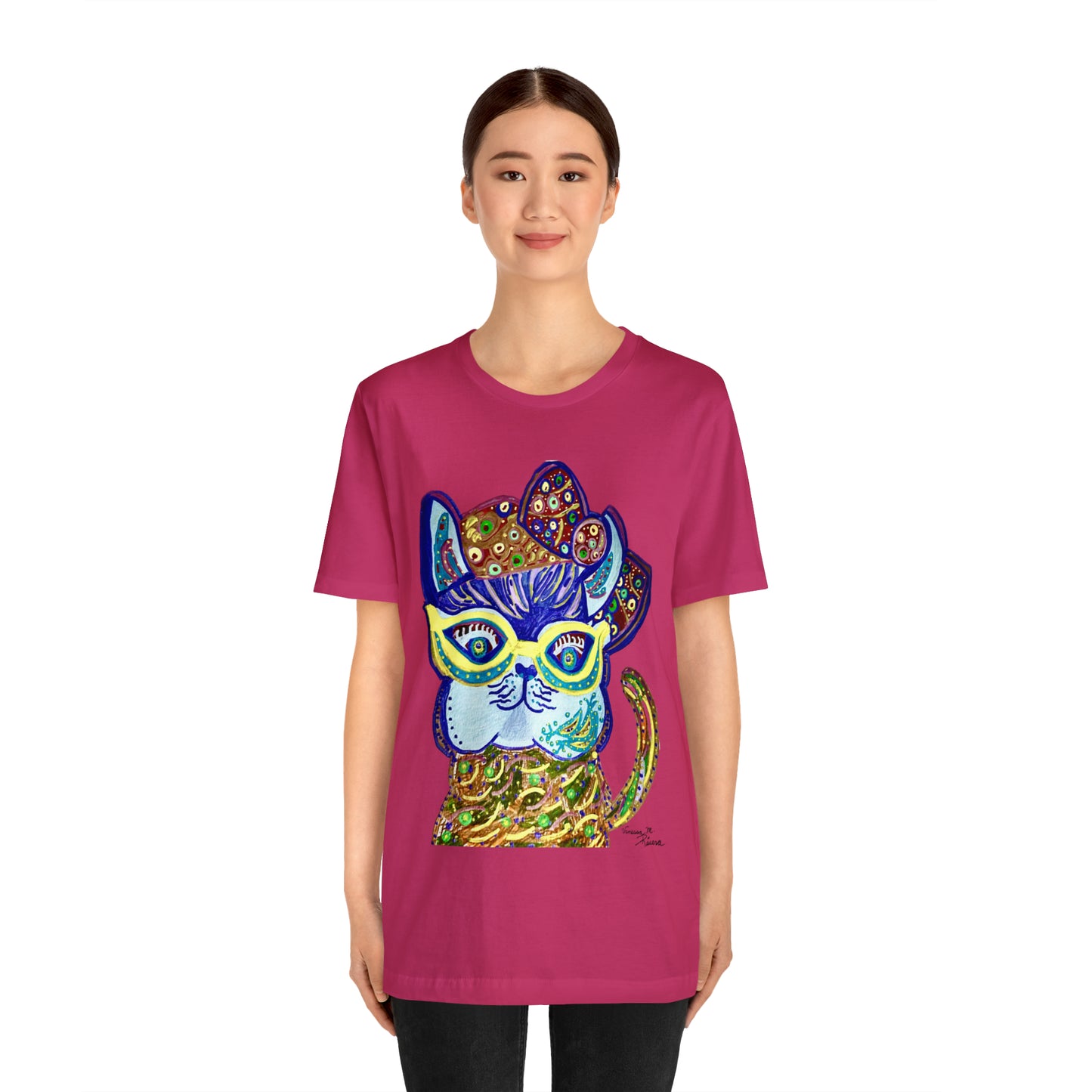 Cat - Unisex Jersey Short Sleeve Tee