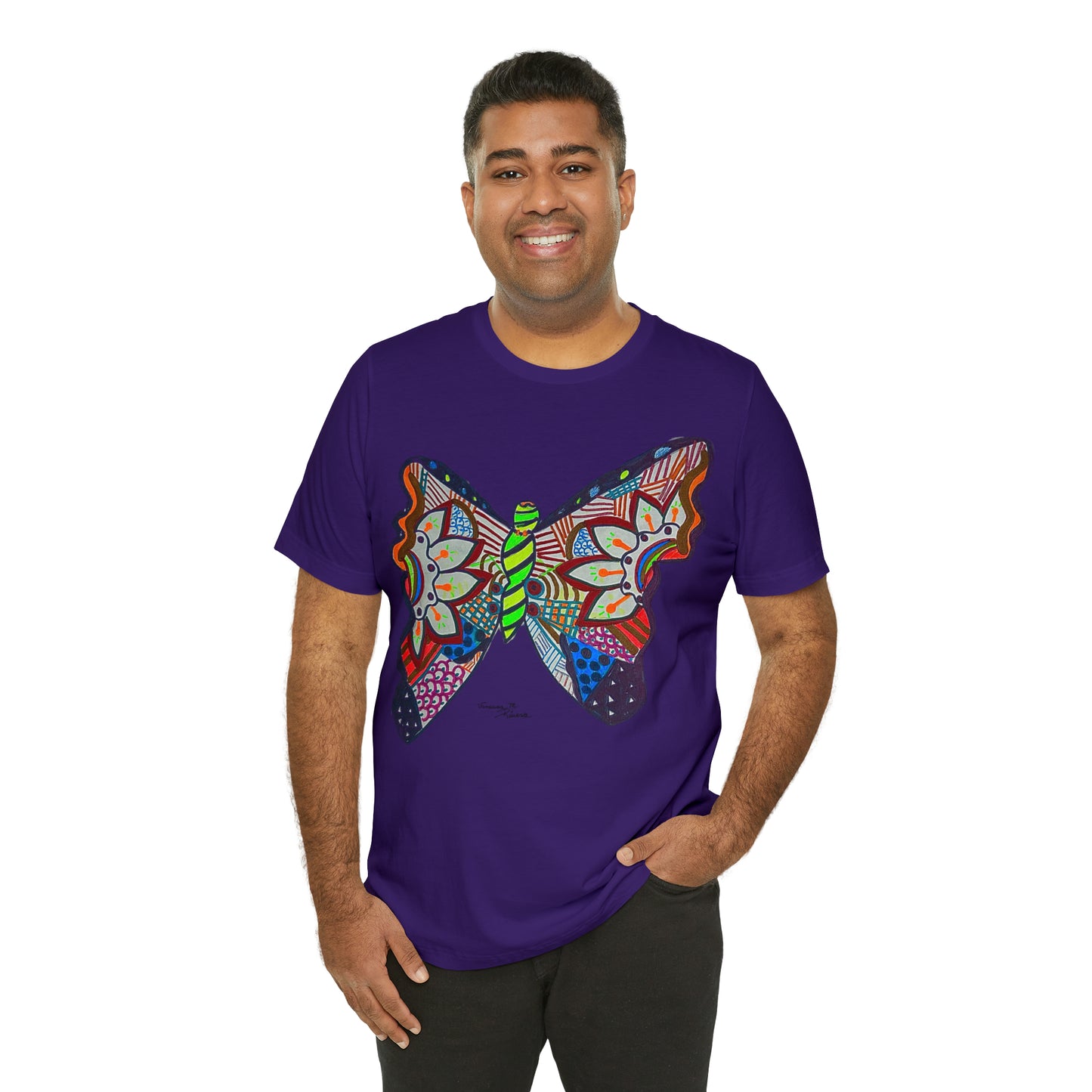 Butterfly - Unisex Jersey Short Sleeve Tee