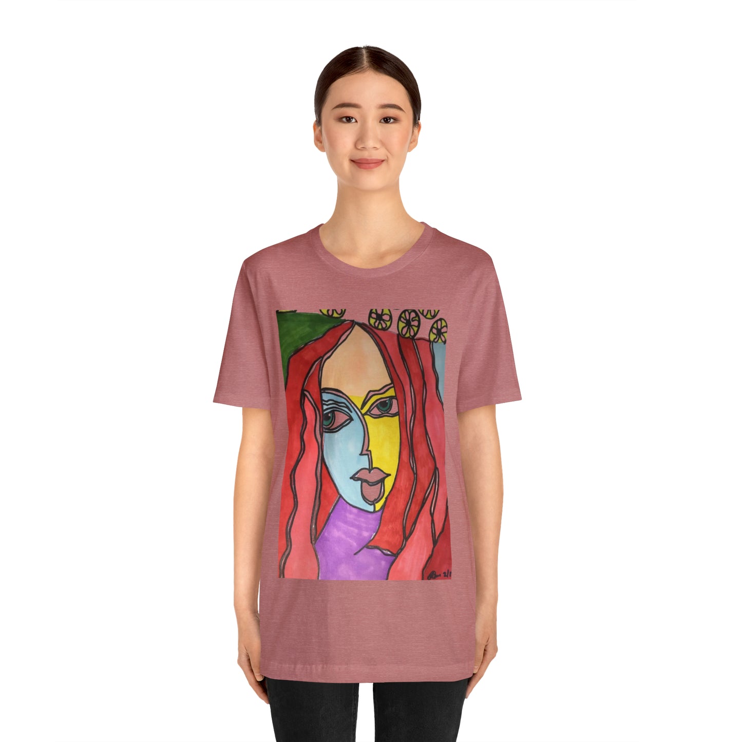 Face - Unisex Jersey Short Sleeve Tee