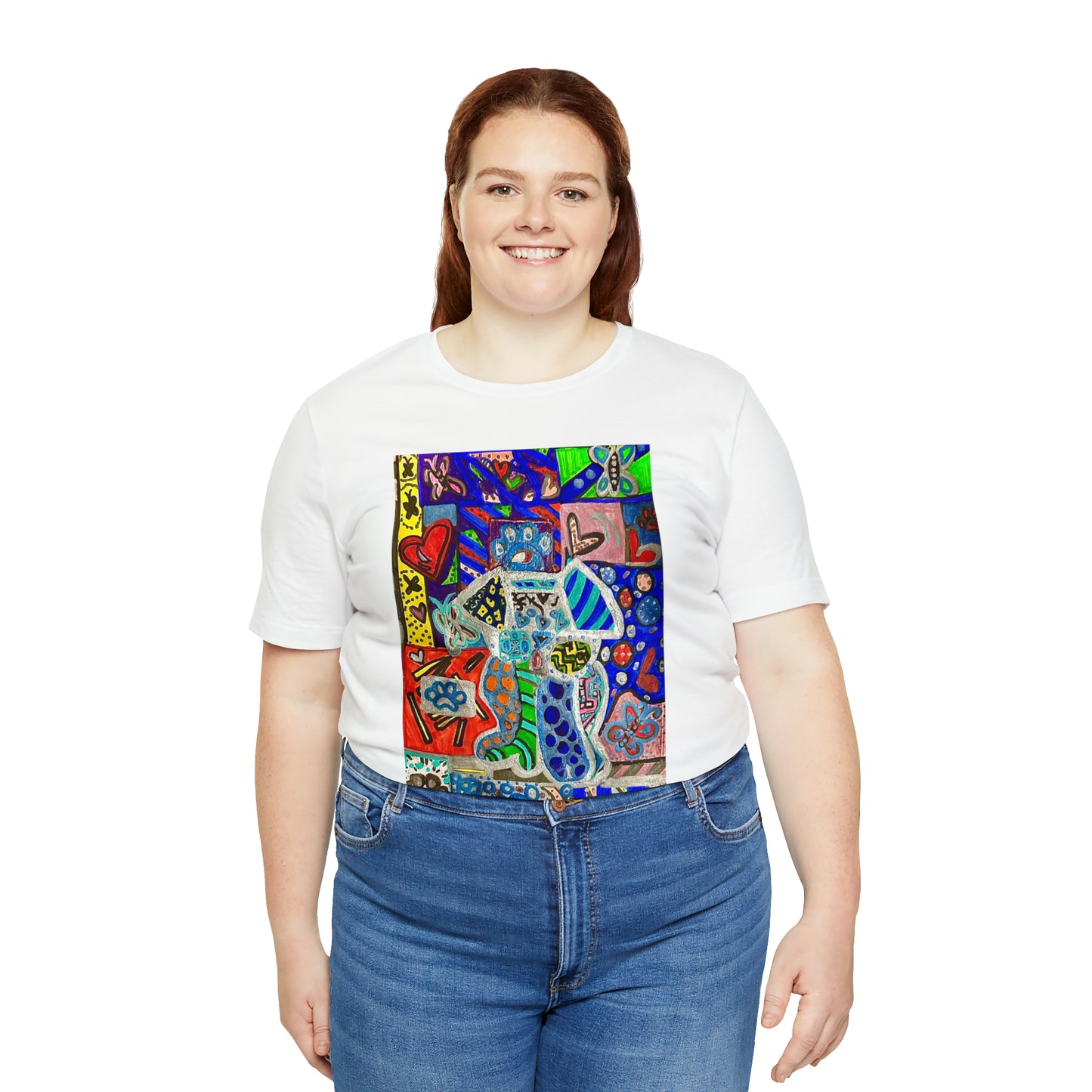 Abstract - Unisex Jersey Short Sleeve Tee