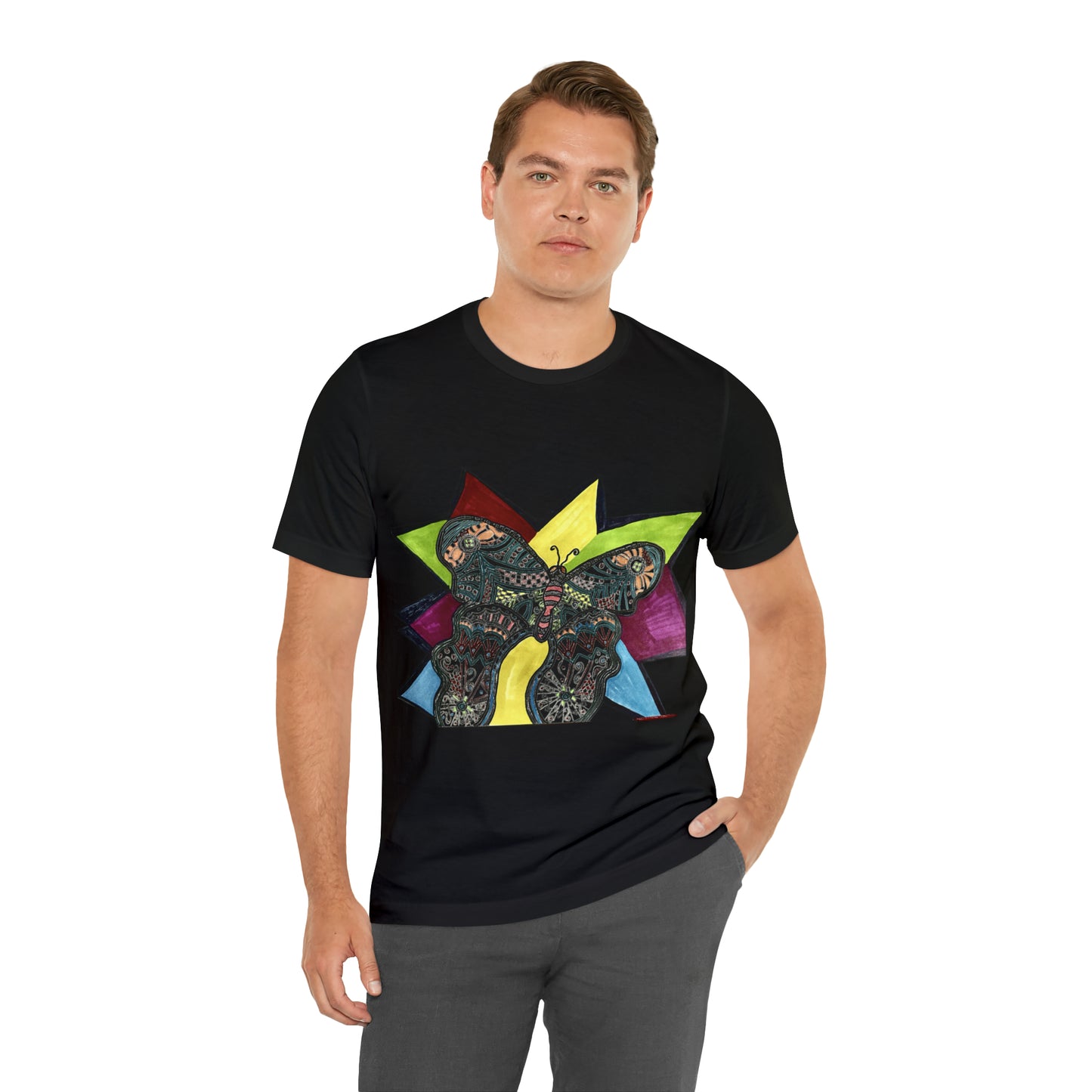 Butterfly - Unisex Jersey Short Sleeve Tee