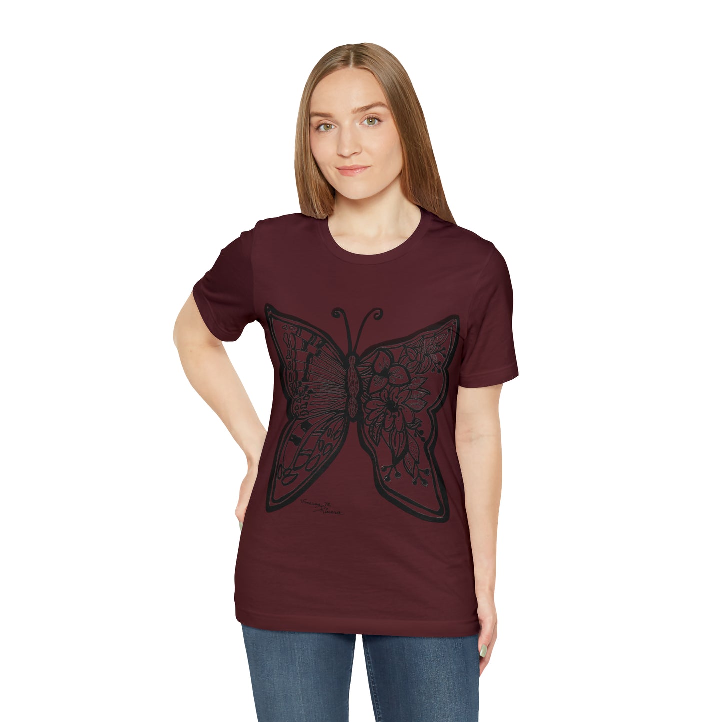 Butterfly - Unisex Jersey Short Sleeve Tee