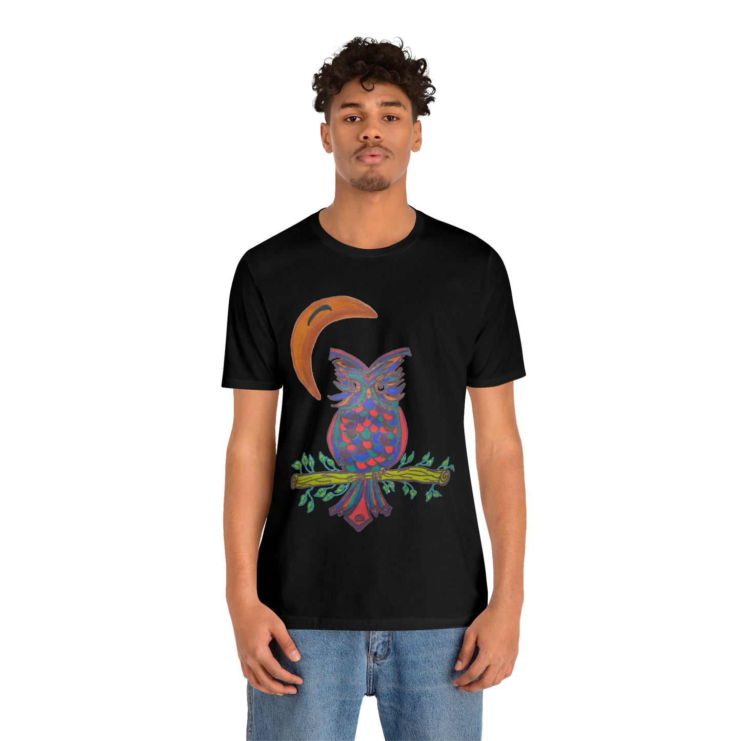 Owl - Unisex Jersey Short Sleeve Tee