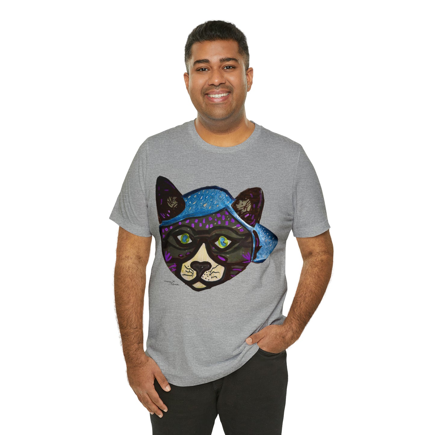 Cat - Unisex Jersey Short Sleeve Tee