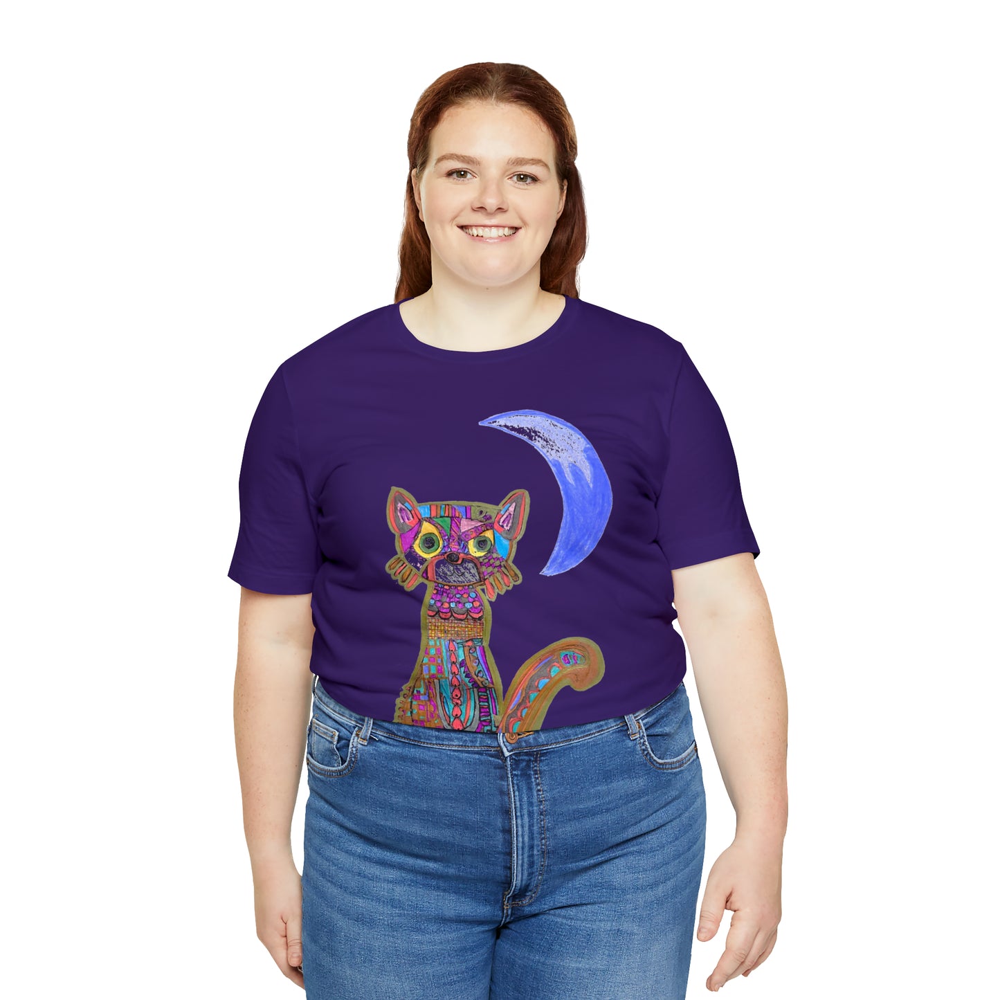 Cat - Unisex Jersey Short Sleeve Tee