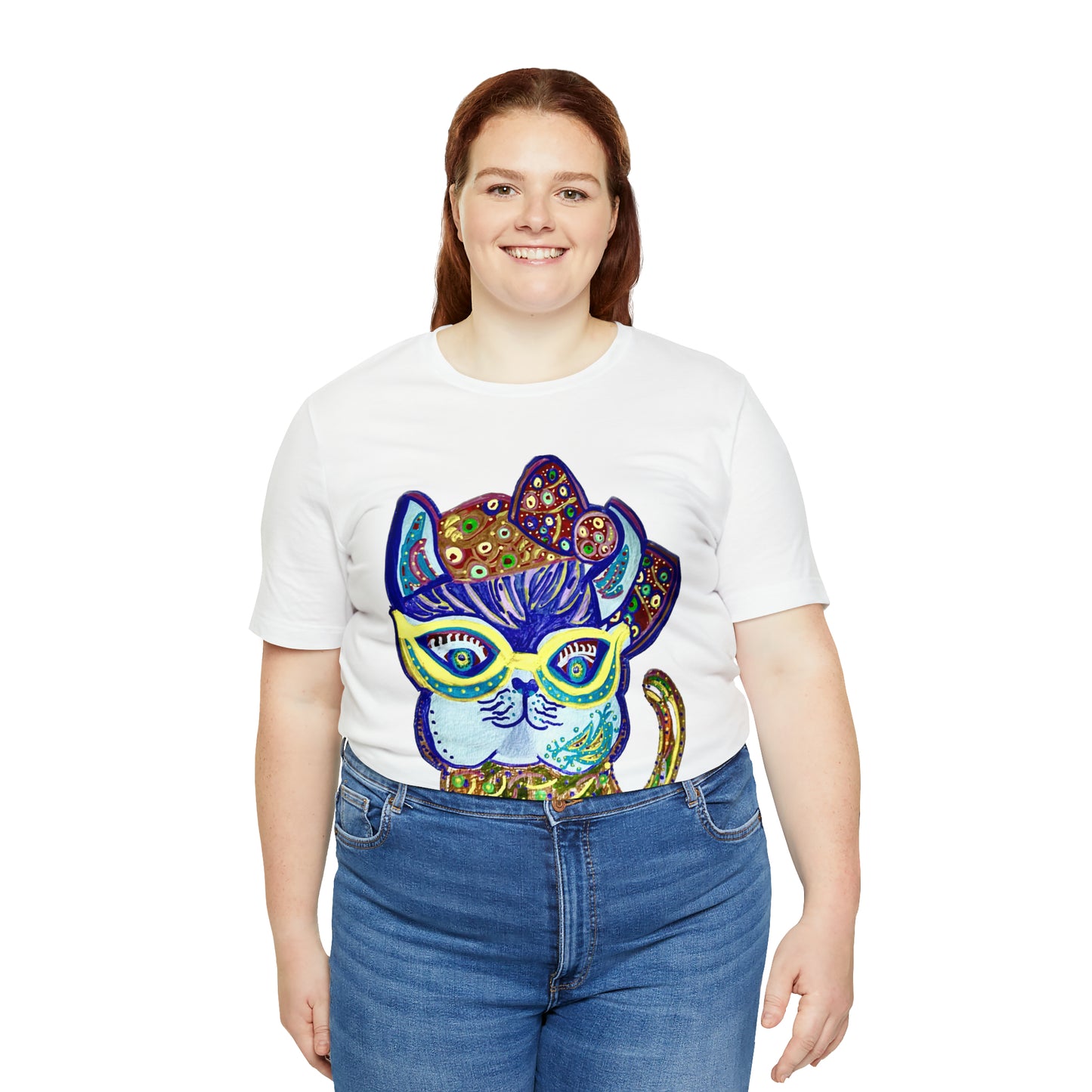 Cat - Unisex Jersey Short Sleeve Tee