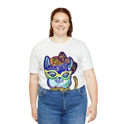 Cat - Unisex Jersey Short Sleeve Tee