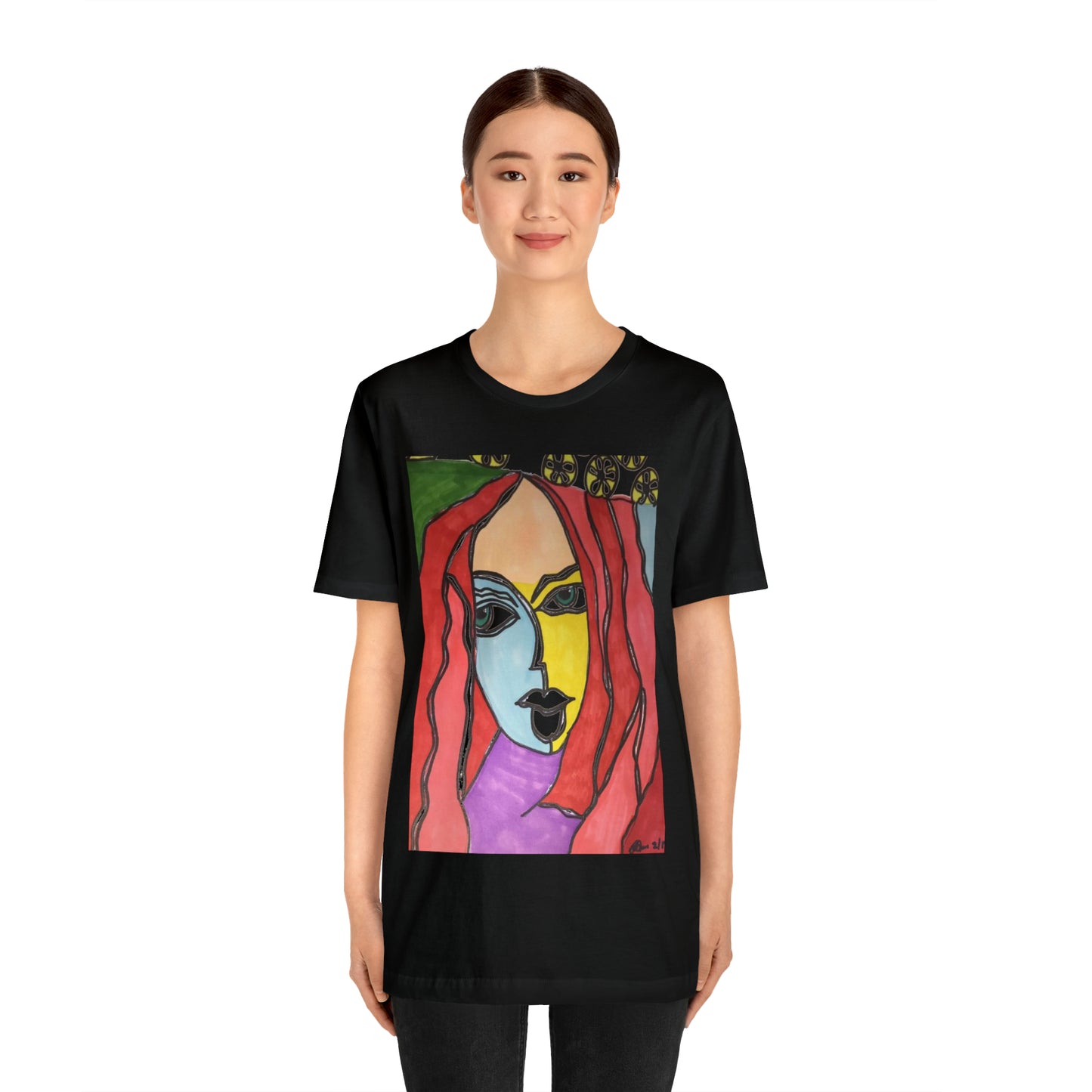 Face - Unisex Jersey Short Sleeve Tee