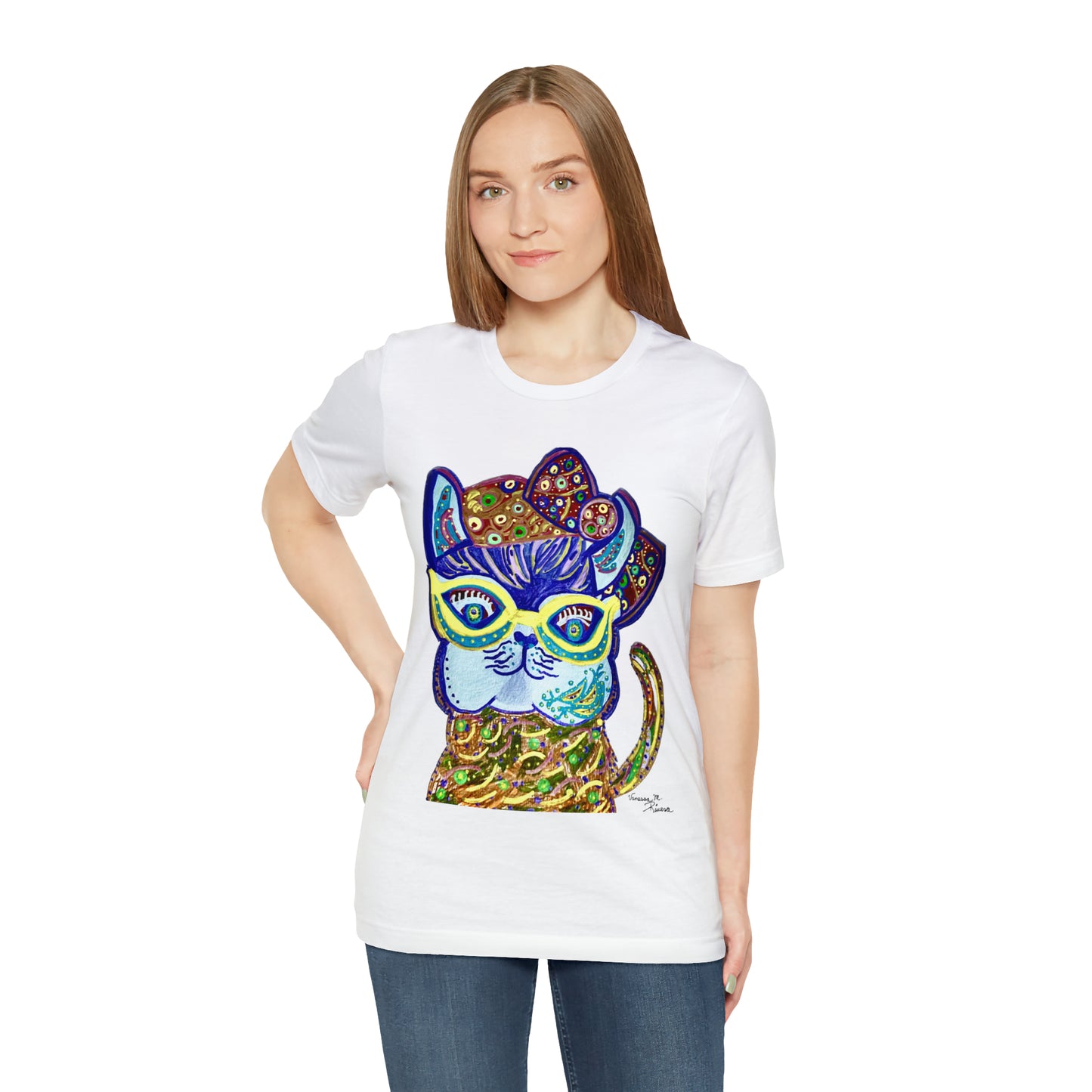 Cat - Unisex Jersey Short Sleeve Tee