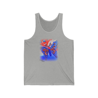 butterfly - Unisex Jersey Tank