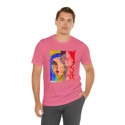 face - Unisex Jersey Short Sleeve Tee