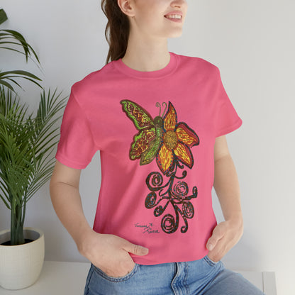 Butterfly - Unisex Jersey Short Sleeve Tee