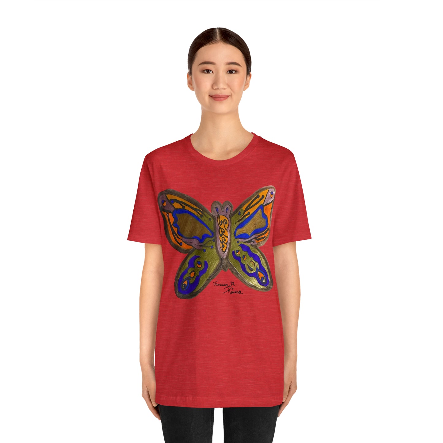 Butterfly - Unisex Jersey Short Sleeve Tee