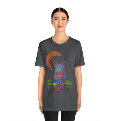 Owl - Unisex Jersey Short Sleeve Tee