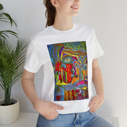 Abstract - Unisex Jersey Short Sleeve Tee