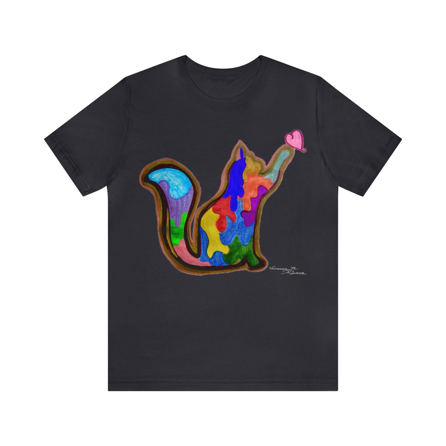 cat - Unisex Jersey Short Sleeve Tee