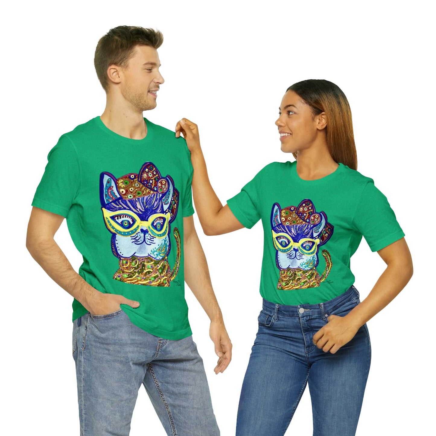 Cat - Unisex Jersey Short Sleeve Tee