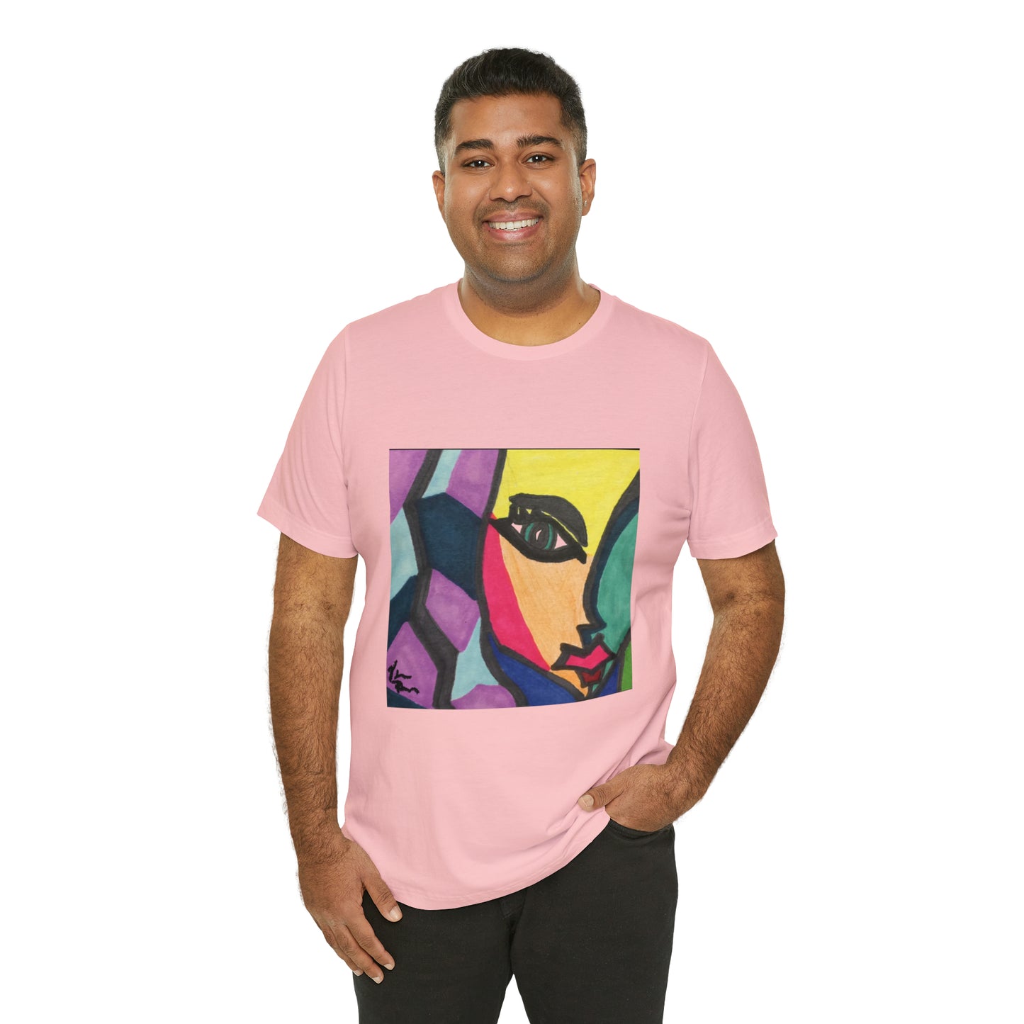 Face - Unisex Jersey Short Sleeve Tee