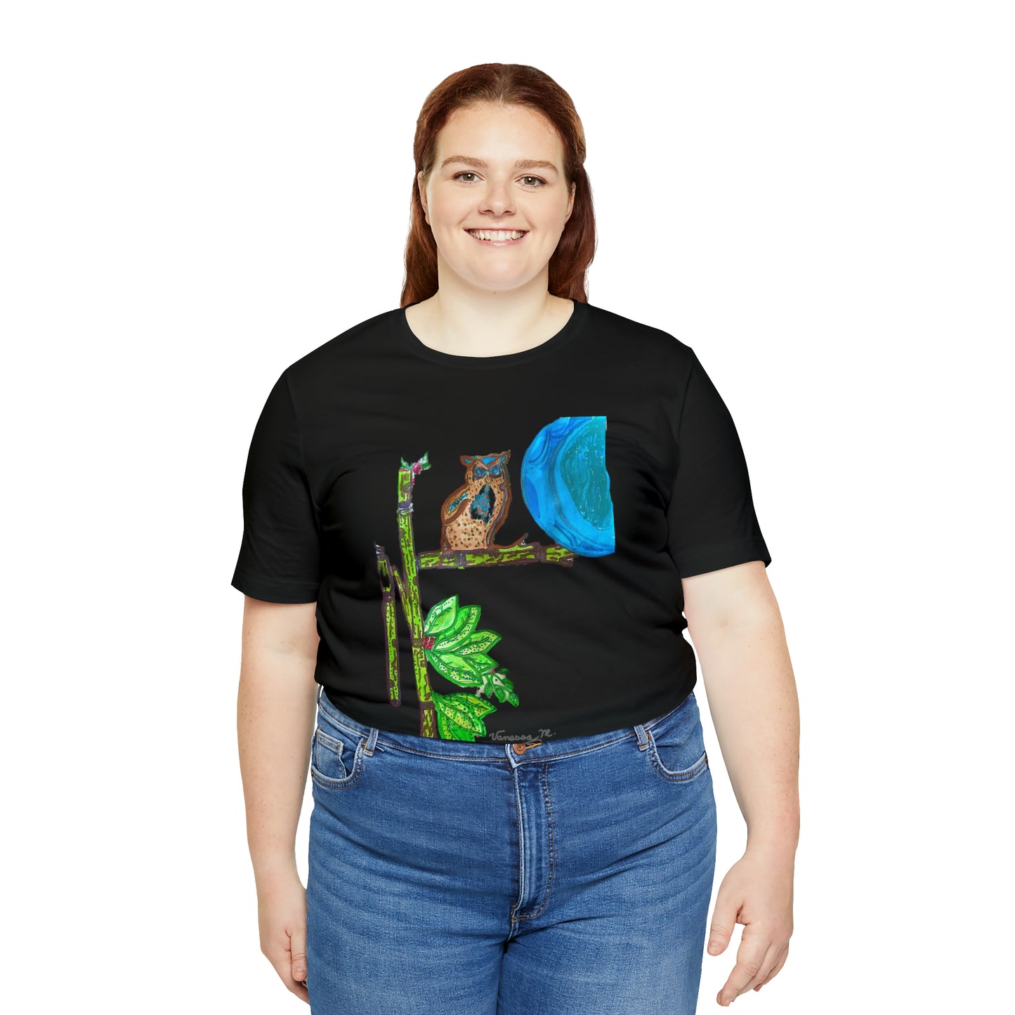 Owl - Unisex Jersey Short Sleeve Tee