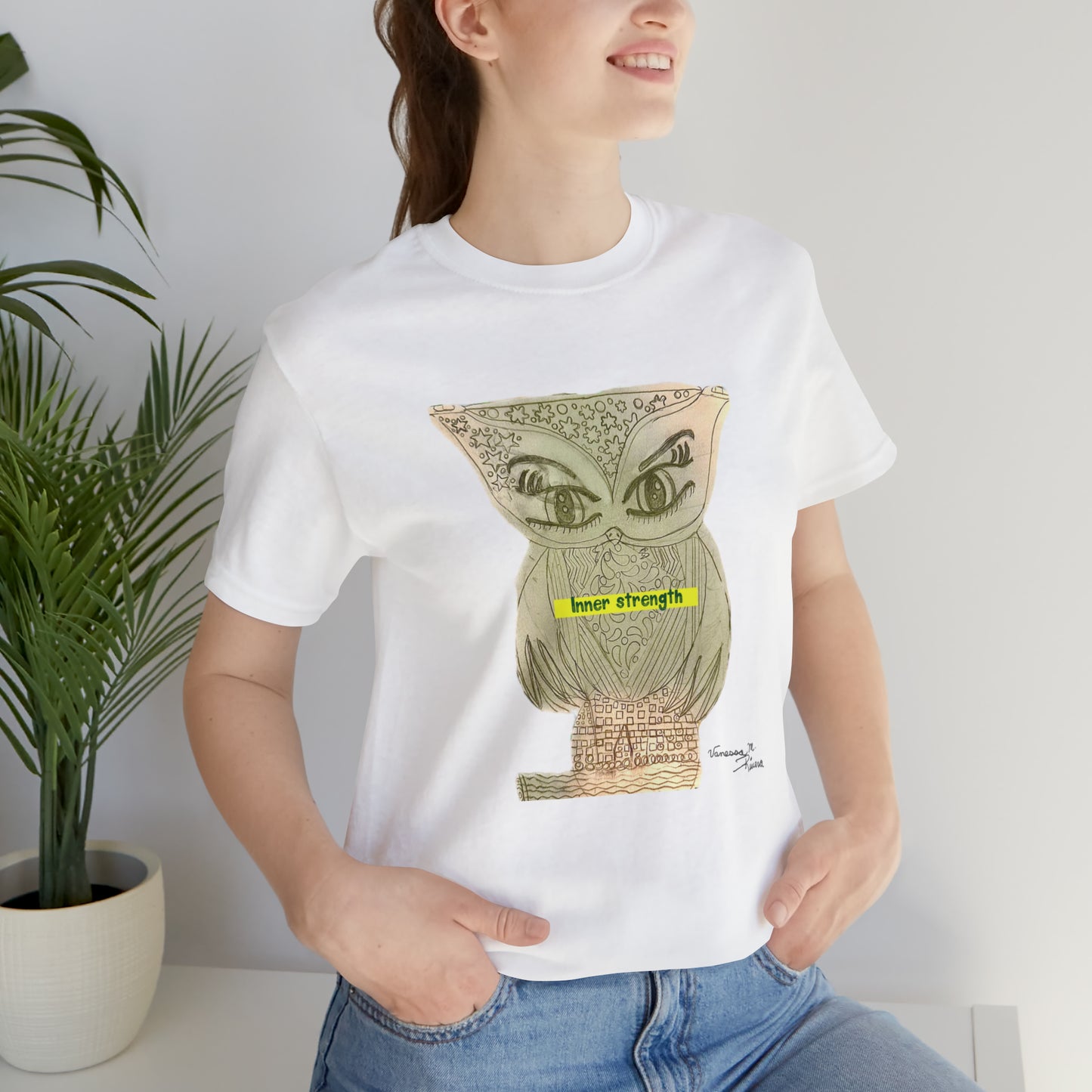 Owl - Unisex Jersey Short Sleeve Tee