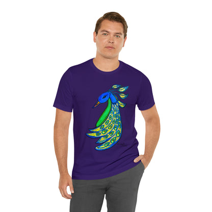 Peacock - Unisex Jersey Short Sleeve Tee