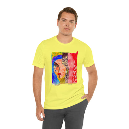 face - Unisex Jersey Short Sleeve Tee